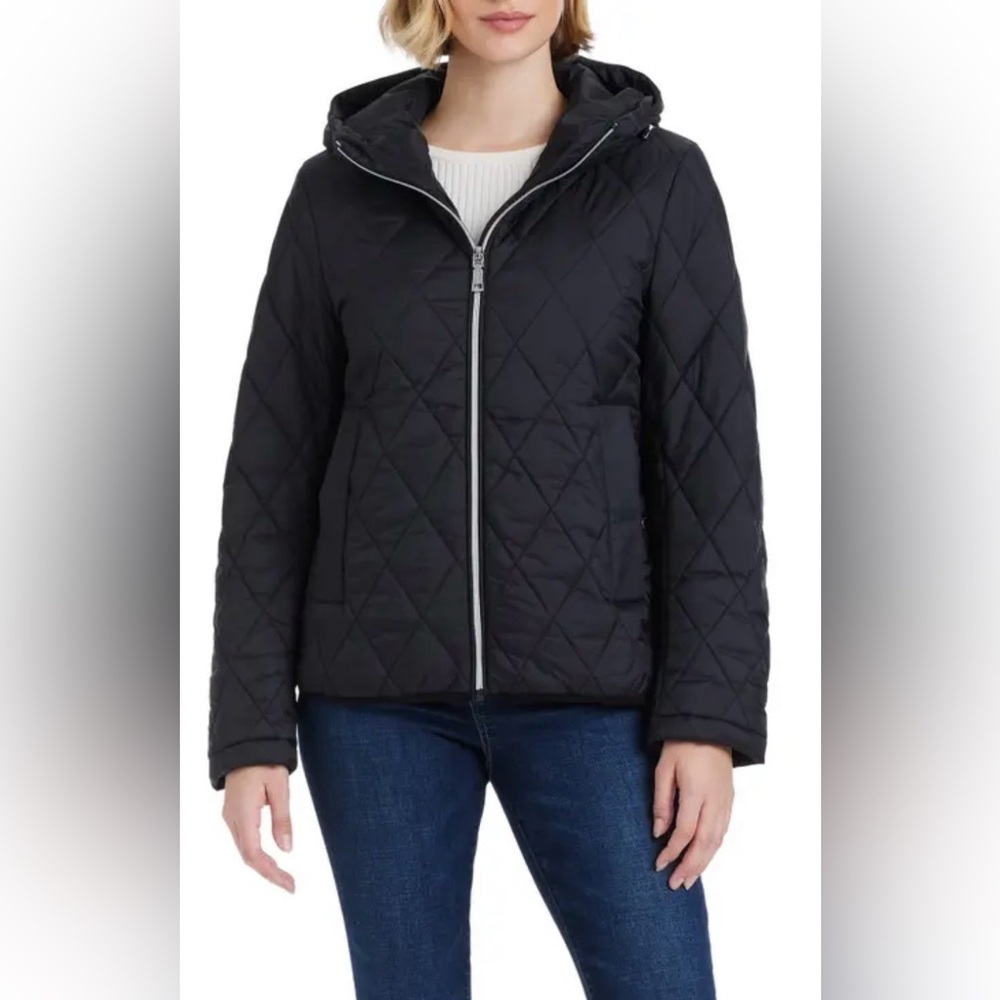Polar King by Key Women's Black Quilted Jacket